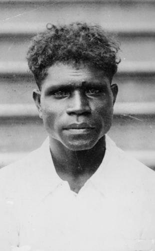 Uncle ddie Gilbert, cricketer old picture, Aboriginal Australia