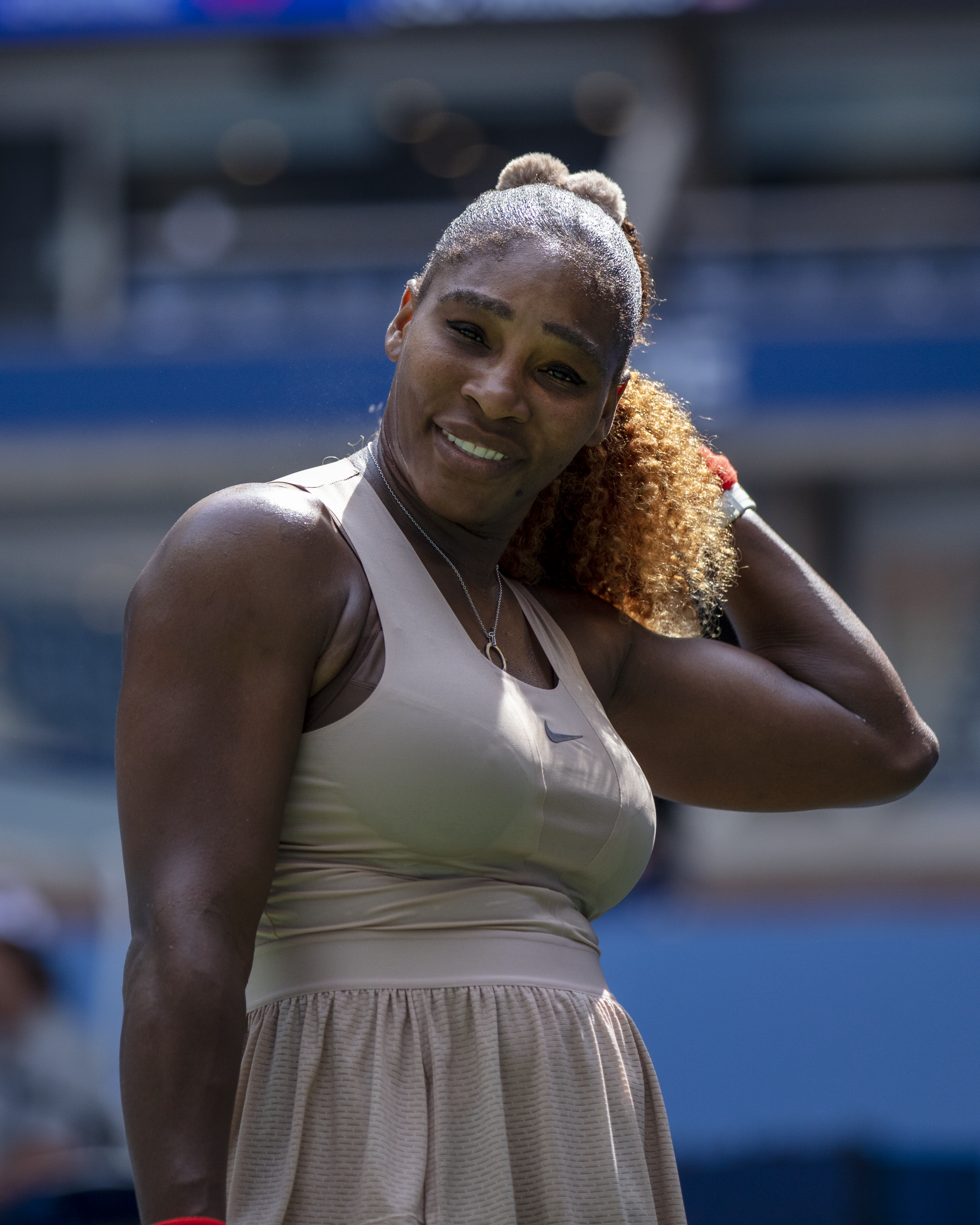 Serena Williams Australian Open Smiling