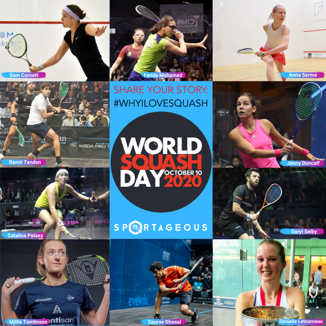 World Squash Day this October - 10 players share their stories