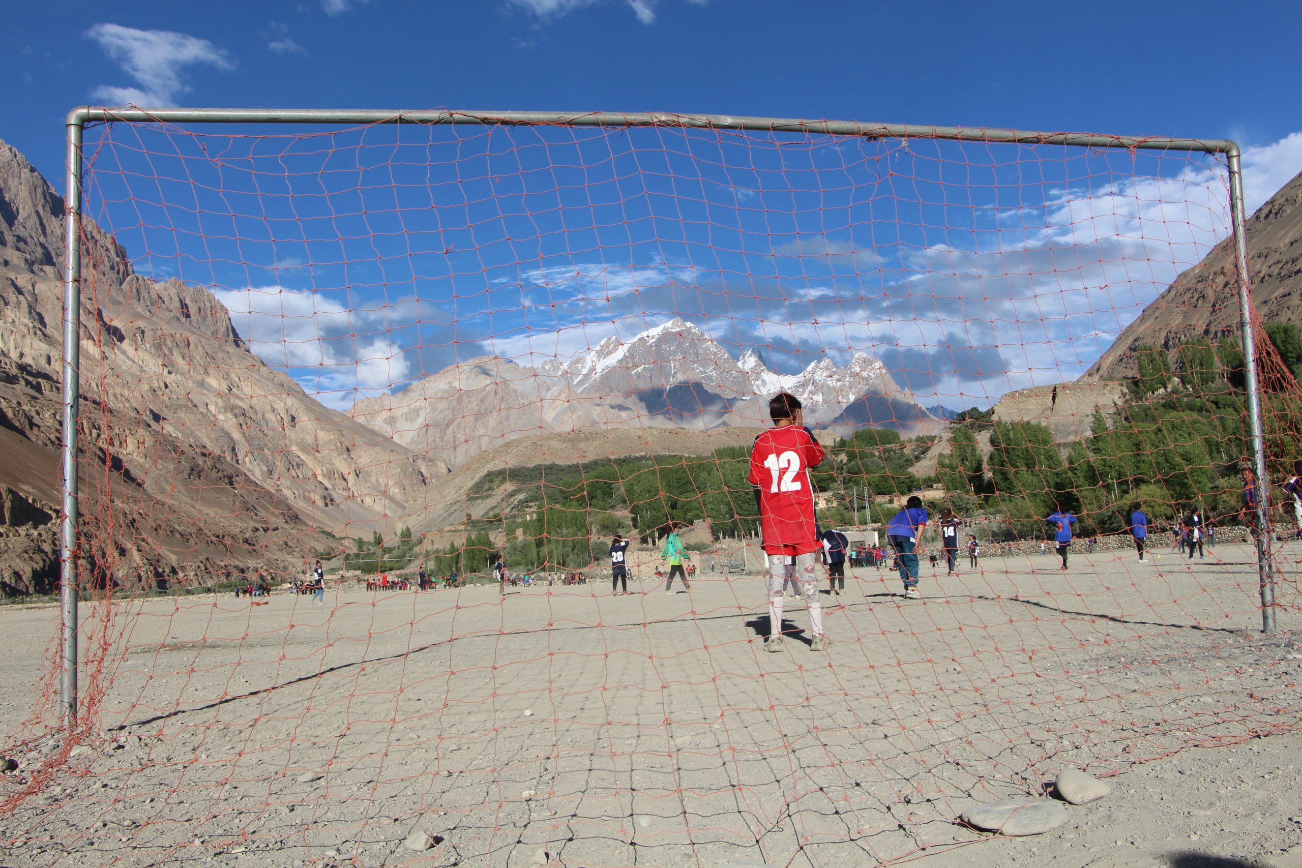 Al Shams Women's FC playing in shimsal valley in Pakistan