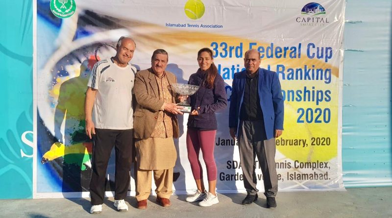 Father & daughter tennis duo – Mahboob Khan and Sarah Mahboob Khan