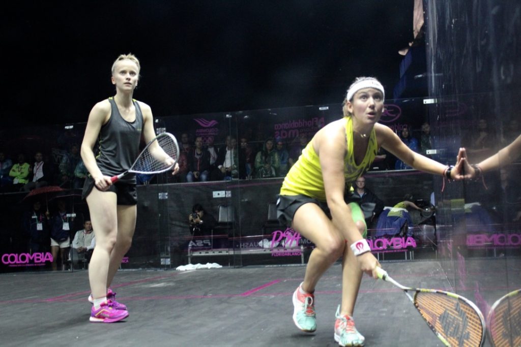 Catalina-Peláez-playing-in-the-court Catalina Peláez during a match