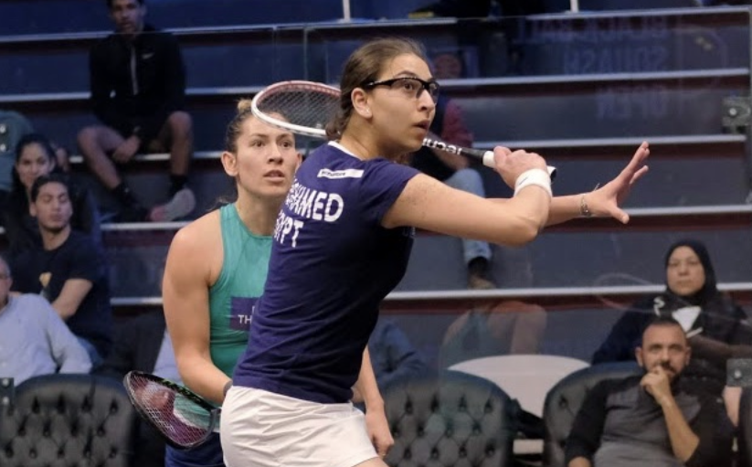 Playing a squash game