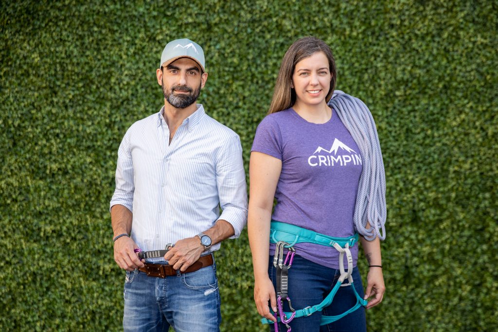 Crimpin Founders Badr Moukalled & Bonnie Dickson