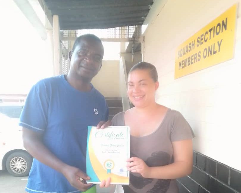Mashumba Mukumba provides certificate