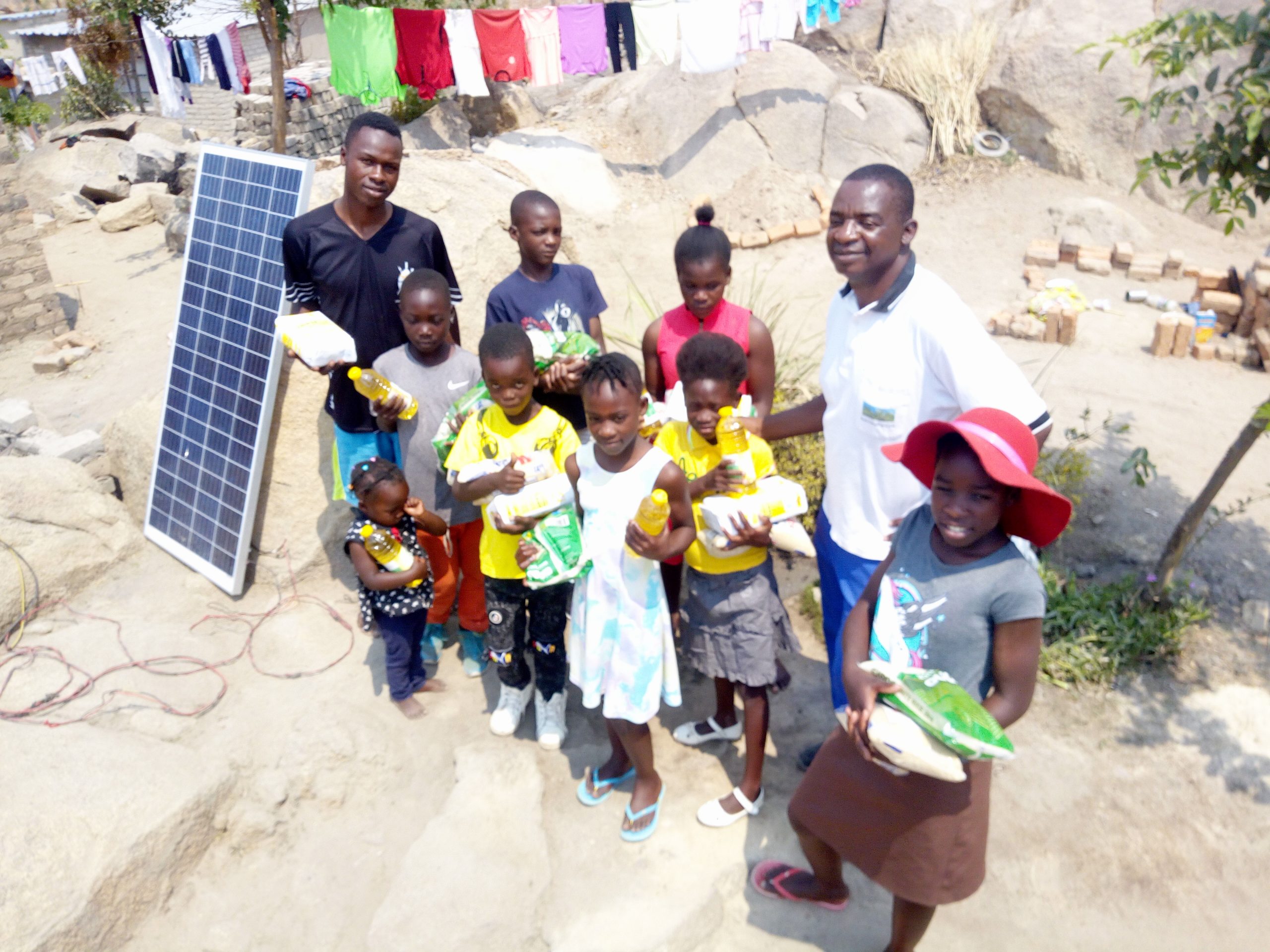 Mashumba Mukumba and kids